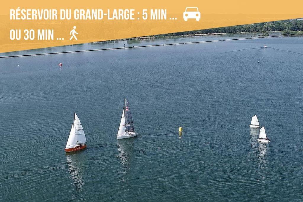 Comfort And Tranquility Near Lyon And Groupama Stadium, 4 Personnes Meyzieu Exteriör bild