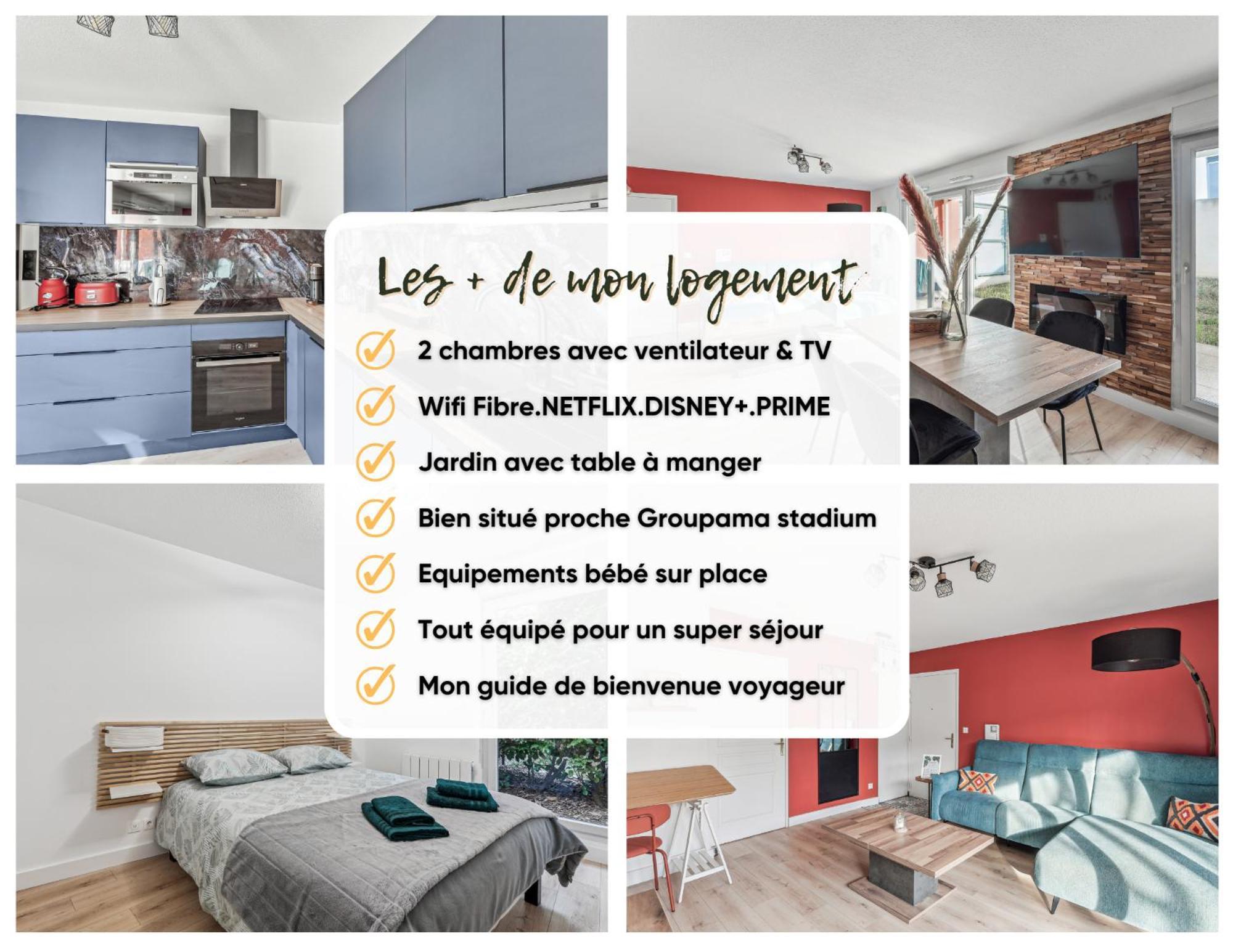 Comfort And Tranquility Near Lyon And Groupama Stadium, 4 Personnes Meyzieu Exteriör bild